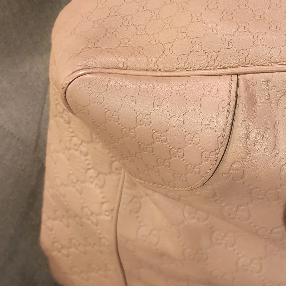 Gucci Blush Pink Embossed Tote - Picture 5 of 16